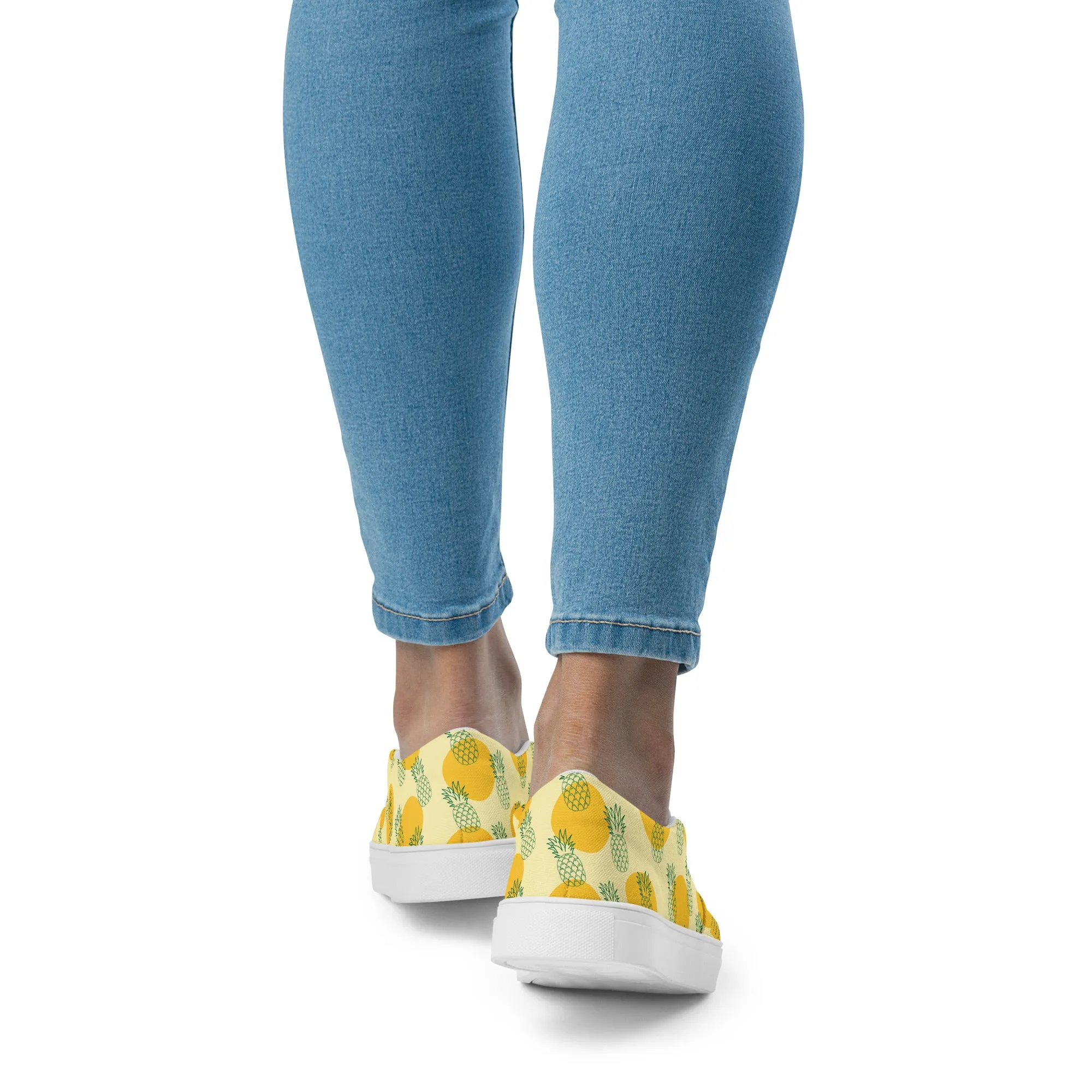 Pineapple Paradise slip-on shoes