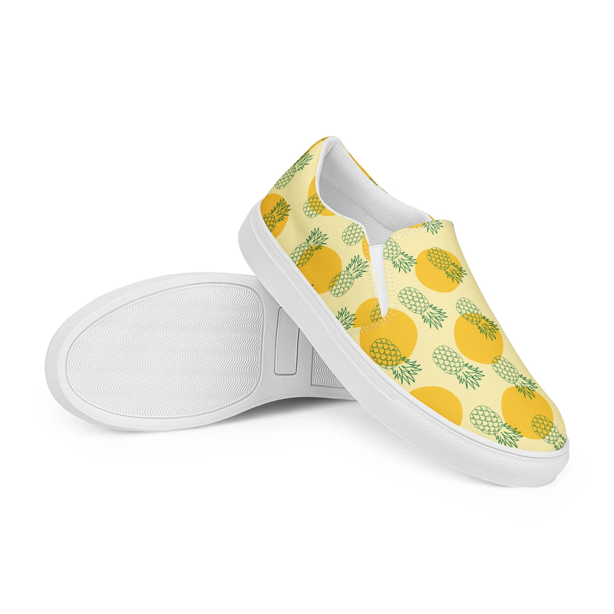 Pineapple Paradise slip-on shoes