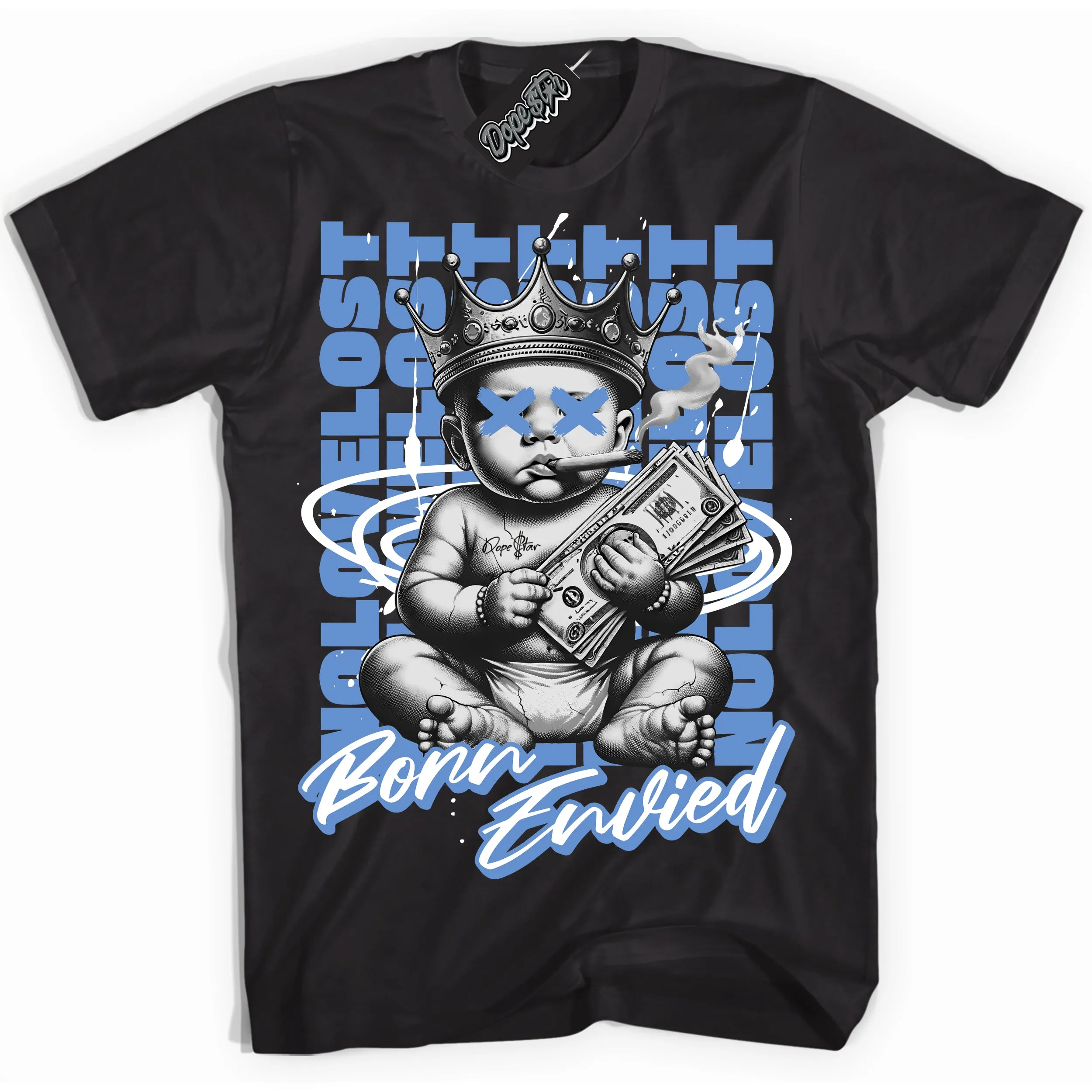 Polar Blue Dunk Sneaker Shirt Born Envied Graphic