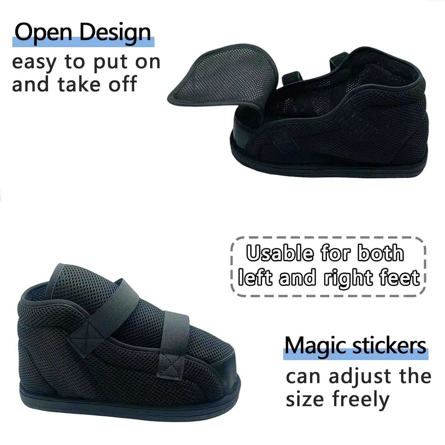Post Op Shoe for Broken Foot,Fracture Shoes,Direct Post Op Recovery Shoe for Stable Ankle Joints,Adjustable Plaster Shoes,Swollen Feet and Injured Shoes for Men or Women