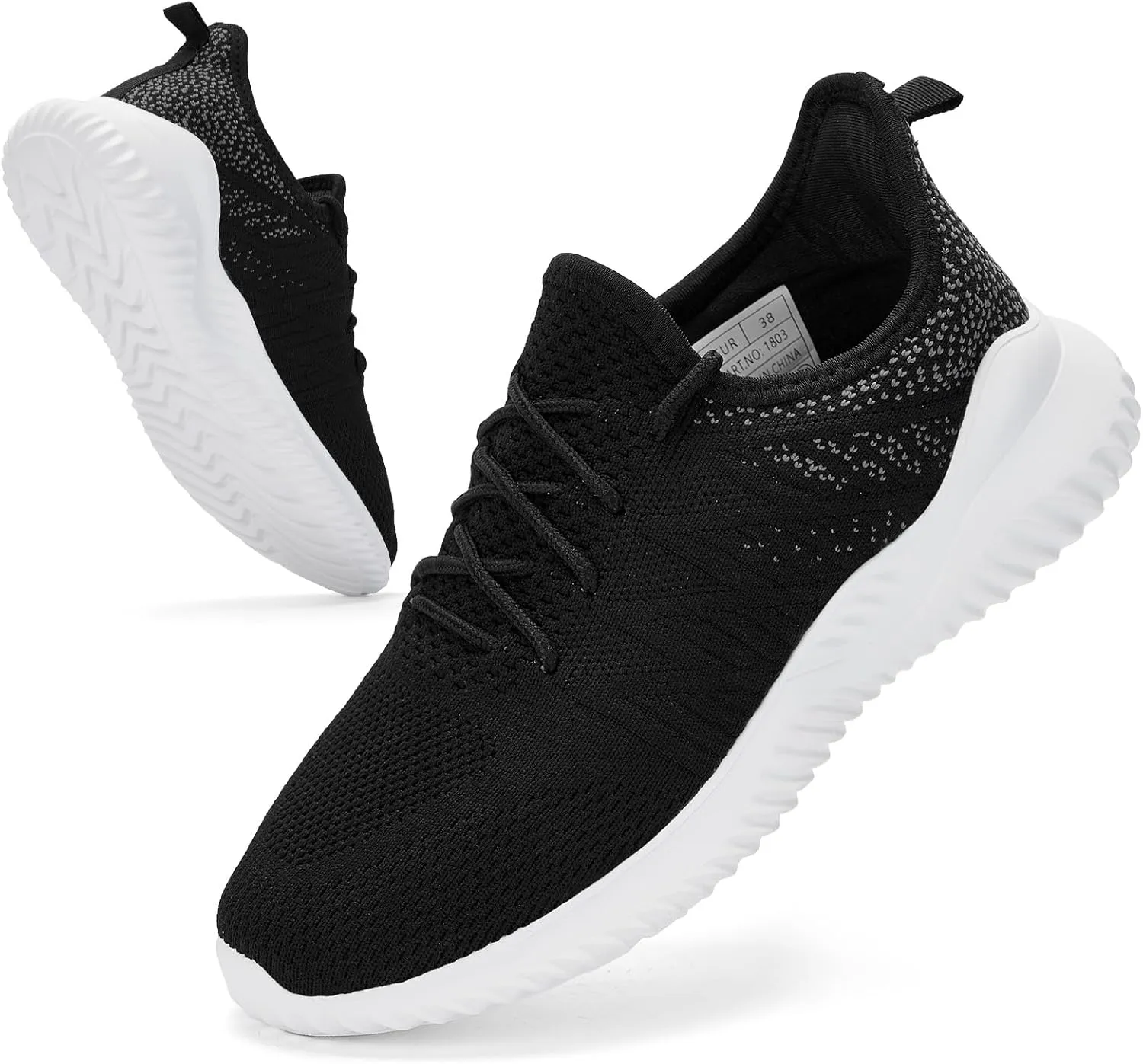 PPQ Womens Slip On Walking Shoes，Memory Foam Lightweight Comfort Casual Workout Shoes,Yoga Or Tennis Or Running Sneakers