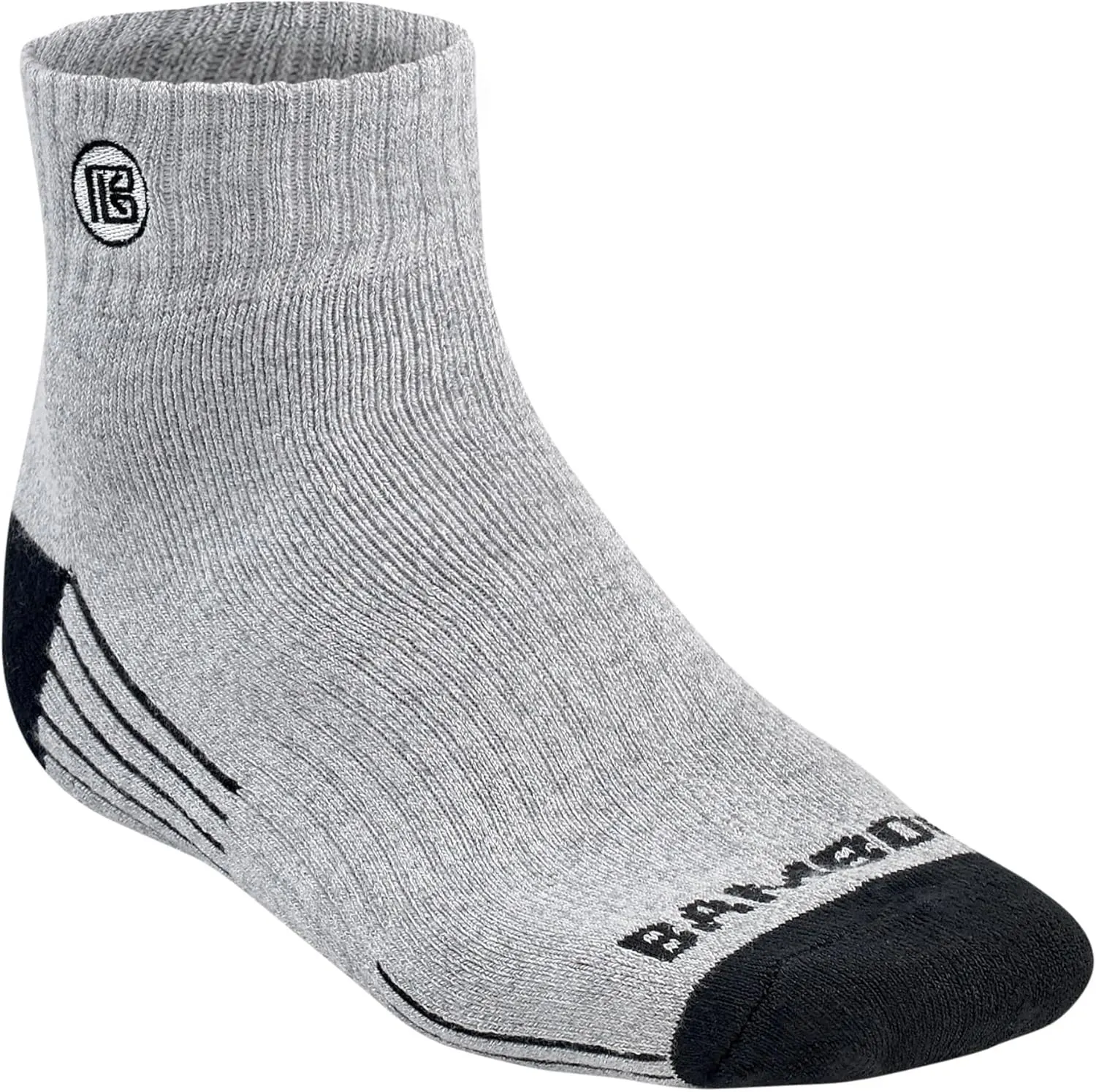 Premium Bamboo Crew Work Socks- Quarter High Moisture Wicking, Odor Eliminating