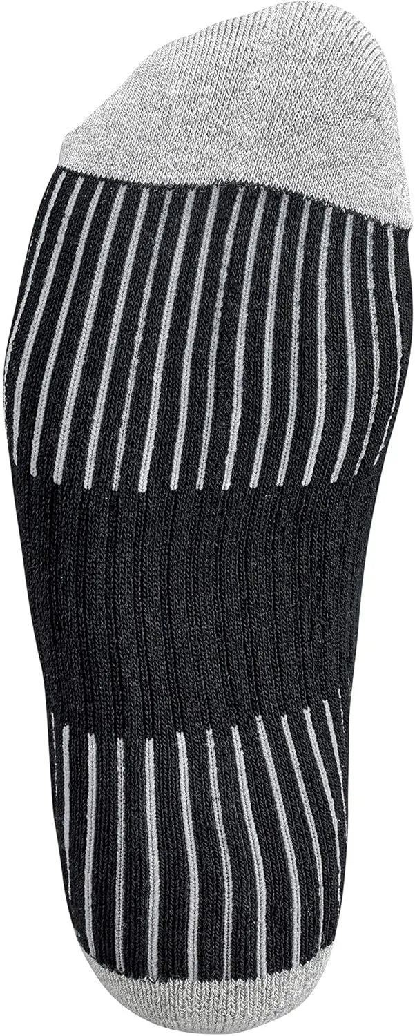 Premium Bamboo Crew Work Socks- Quarter High Moisture Wicking, Odor Eliminating