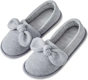 Premium Comfort All Seasons Closed Back Non Slip Cushion Sole Women's House Slippers Indoor Soft Home Slip On Shoes