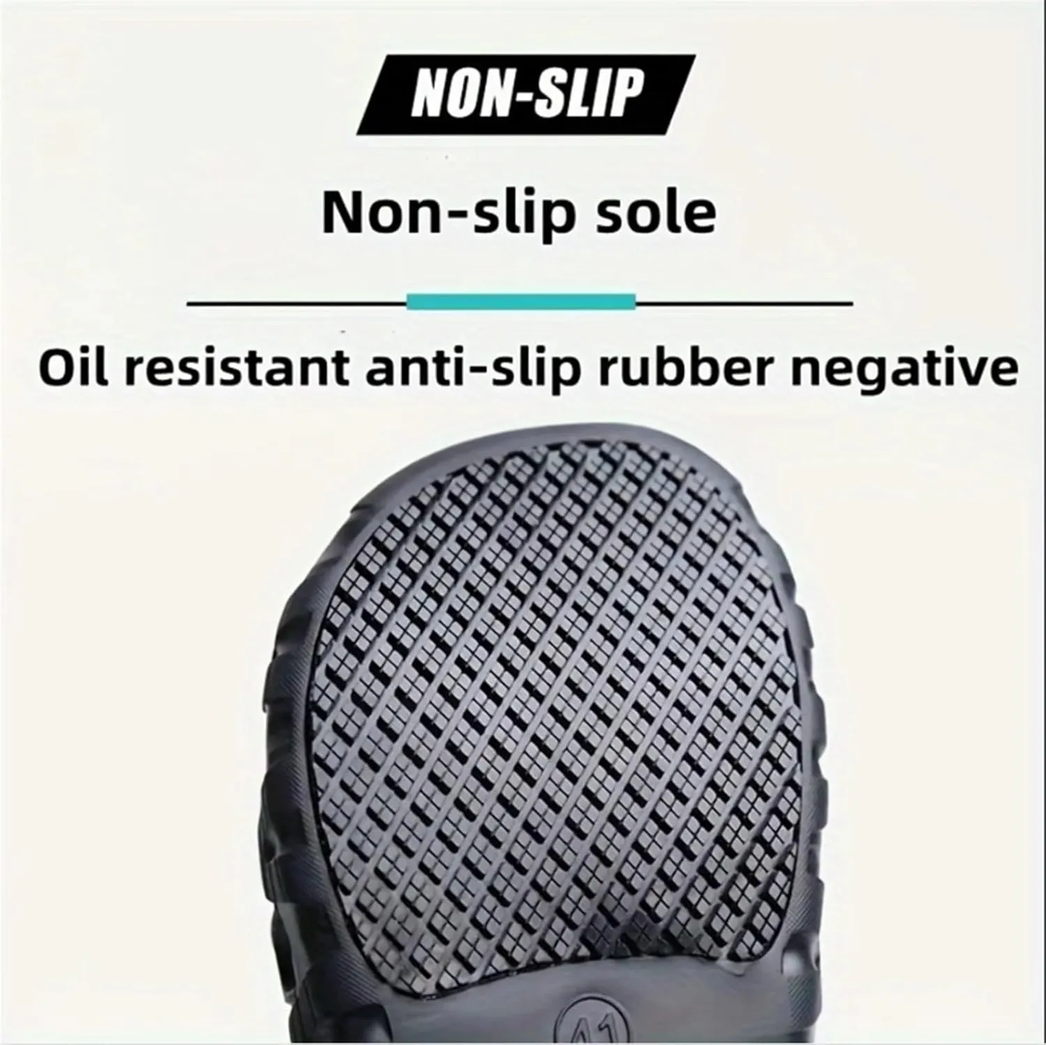 Professional Waterproof Slip Resistant Oil Resistant Breathable Chef Work Shoe for Mens, Lightweight Kitchen Chef Restaurant EVA Walking Sneakers, for Hospital, Garden, Bathroom, Garden