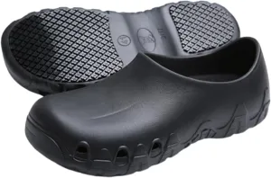 Professional Waterproof Slip Resistant Oil Resistant Breathable Chef Work Shoe for Mens, Lightweight Kitchen Chef Restaurant EVA Walking Sneakers, for Hospital, Garden, Bathroom, Garden