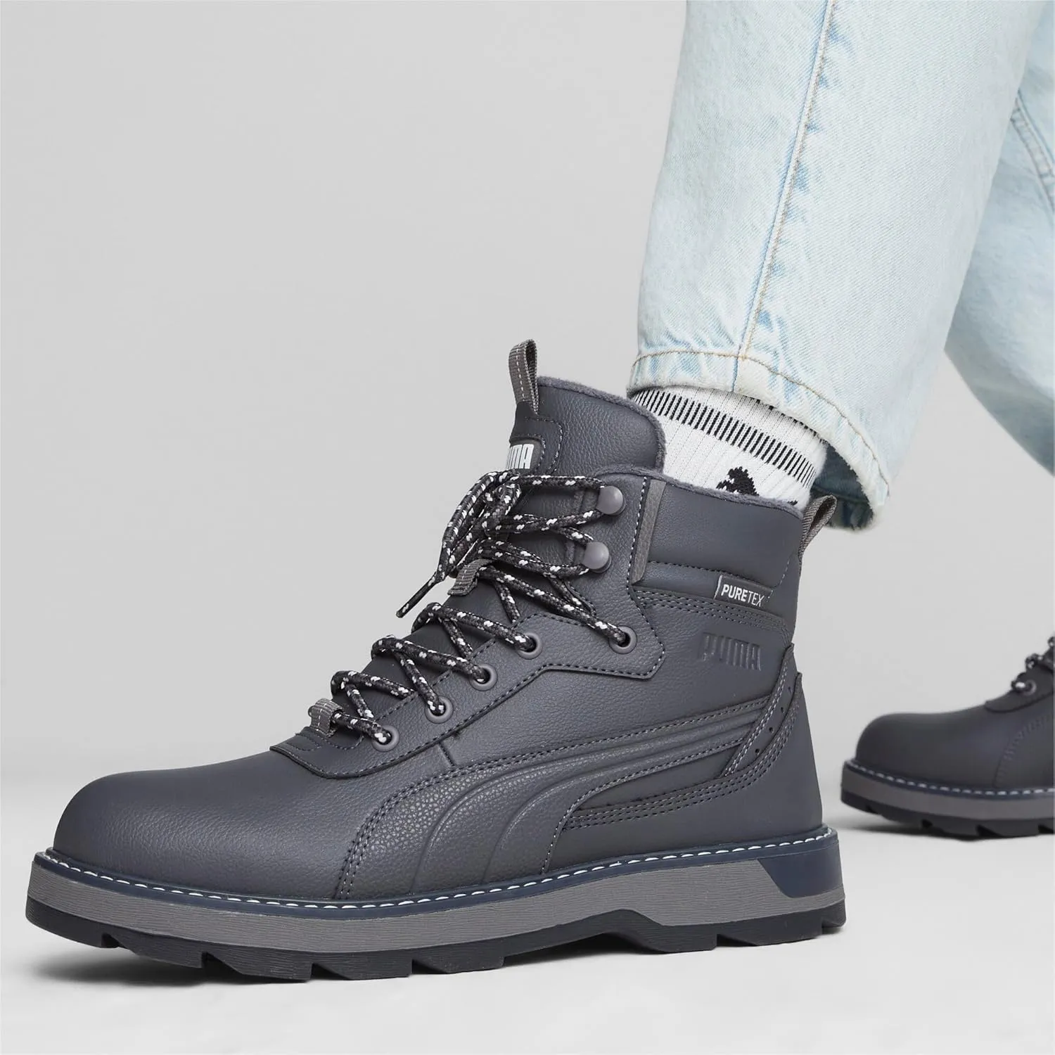PUMA Men's Desierto V3 Boots, Strong Gray, 7.5