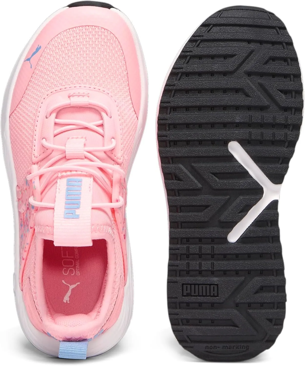 PUMA Unisex-Child Pacer Next Exel Mesh Slip on Sneaker