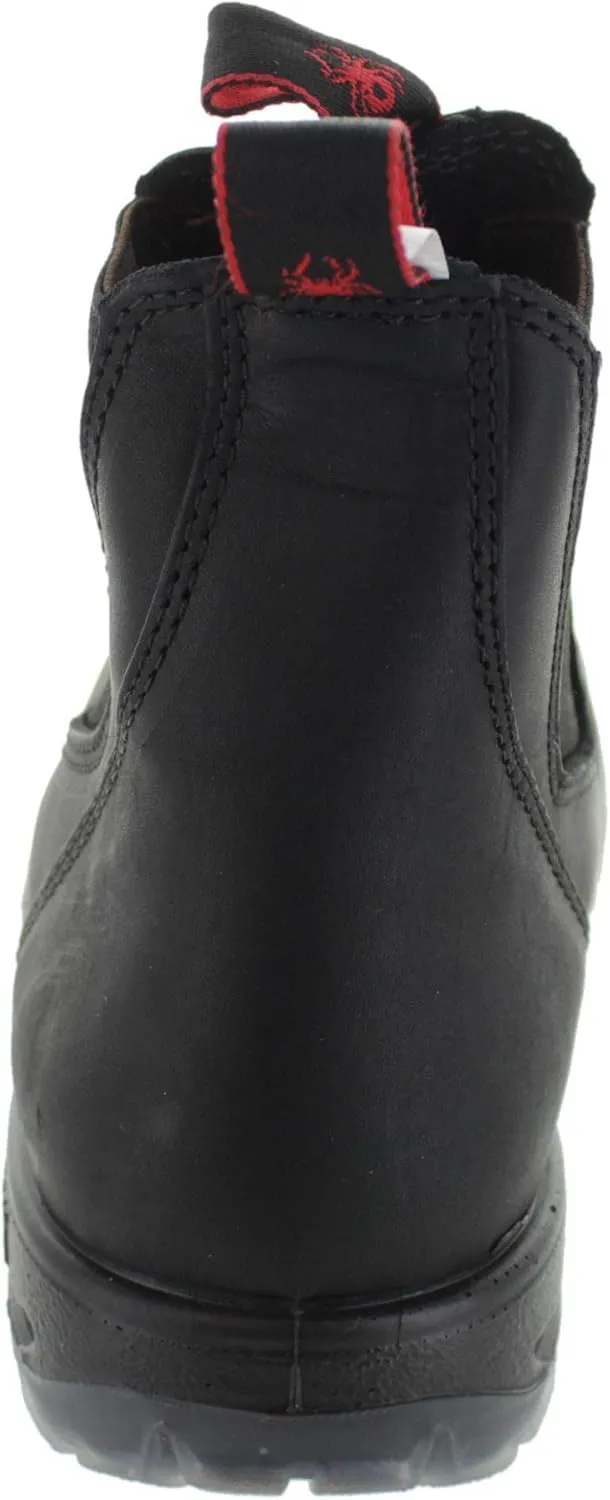 Redback UBBK Easy Escape Slip-On Soft Toe Black Redback Boot Size UK12 = US13