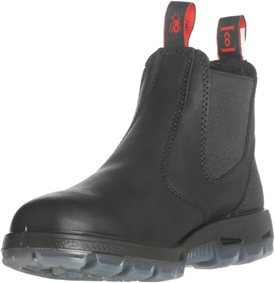 Redback UBBK Easy Escape Slip-On Soft Toe Black Redback Boot Size UK6.5 = US7.5