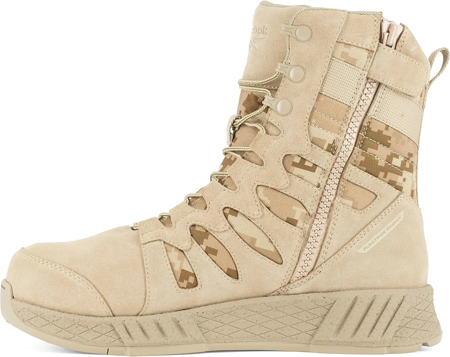Reebok Men's Rb4339 Floatride Energy Tactical Construction Boot Black Work & Safety