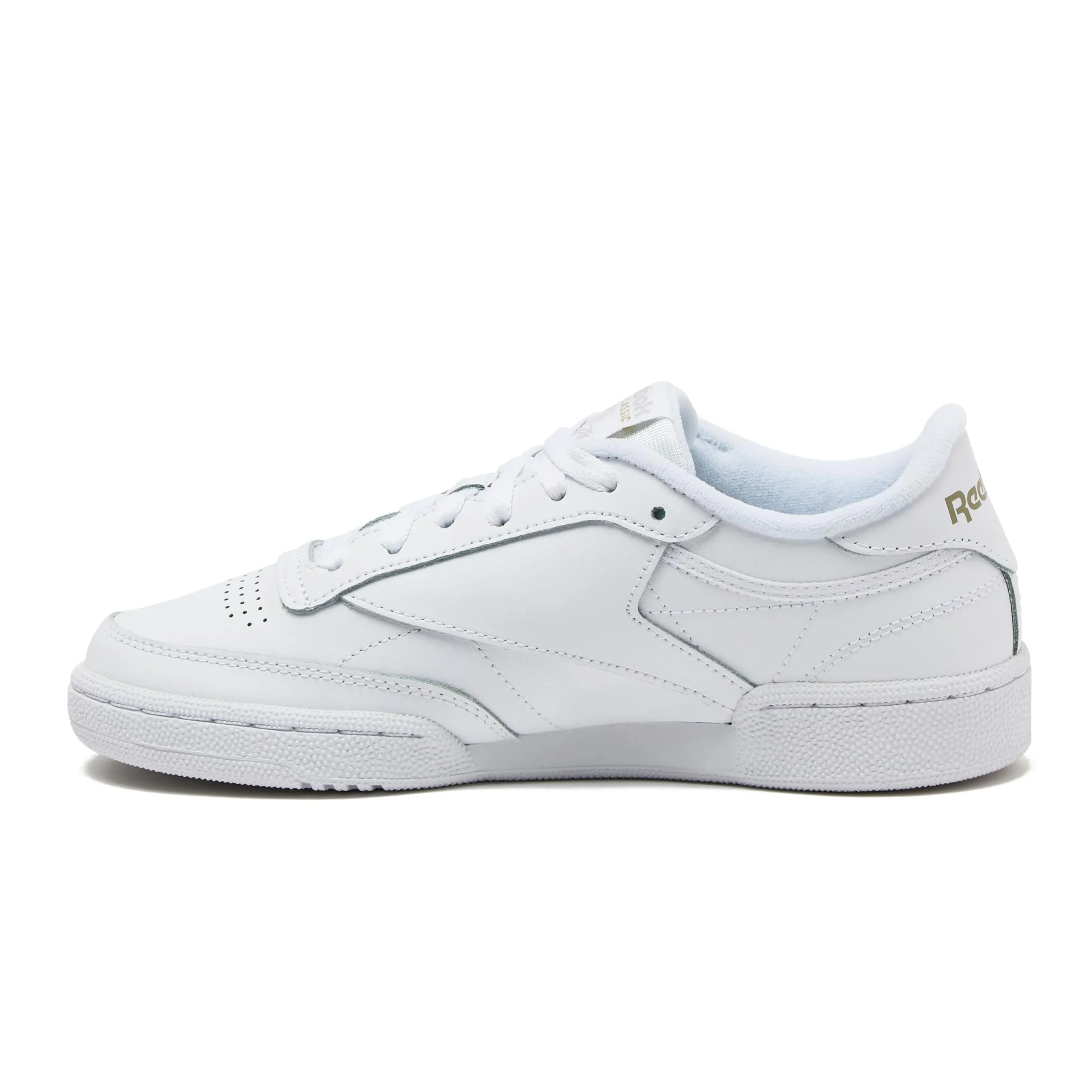 Reebok Women's Club C 85 Sneaker, White/Light Grey, 10