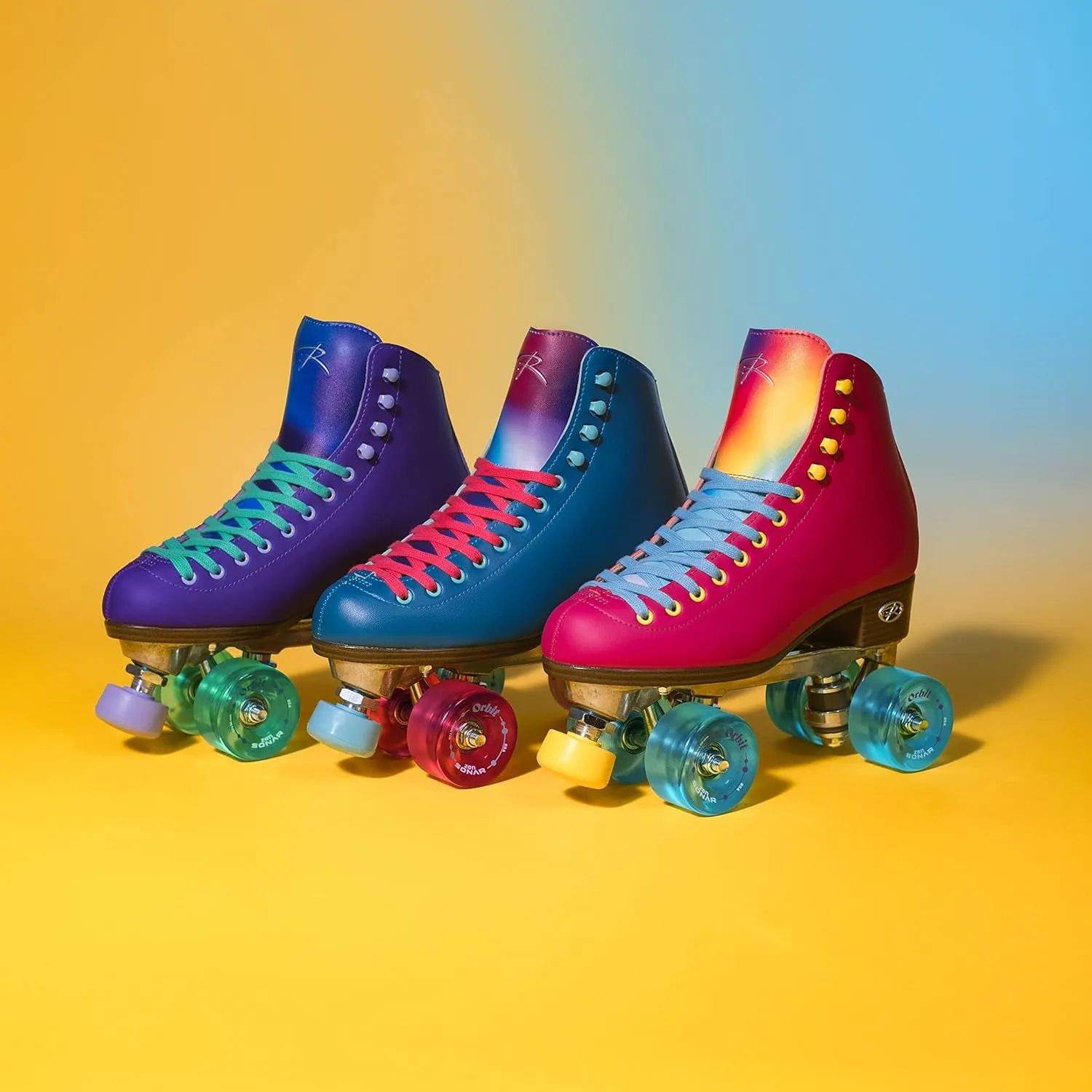 Riedell Orbit Roller Skate - Outdoor Womens Quad Roller Skate