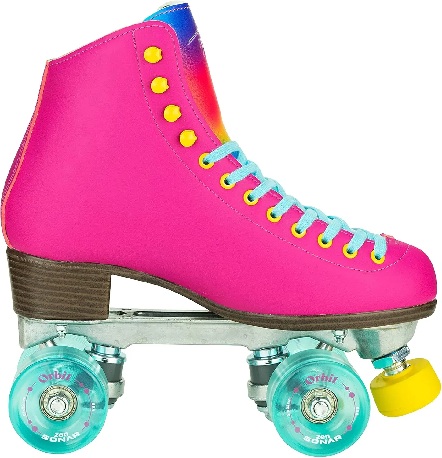 Riedell Orbit Roller Skate - Outdoor Womens Quad Roller Skate