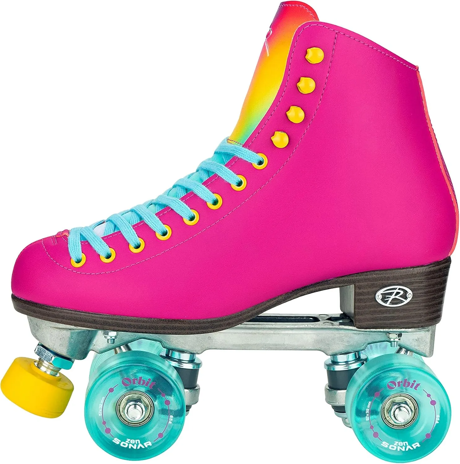 Riedell Orbit Roller Skate - Outdoor Womens Quad Roller Skate