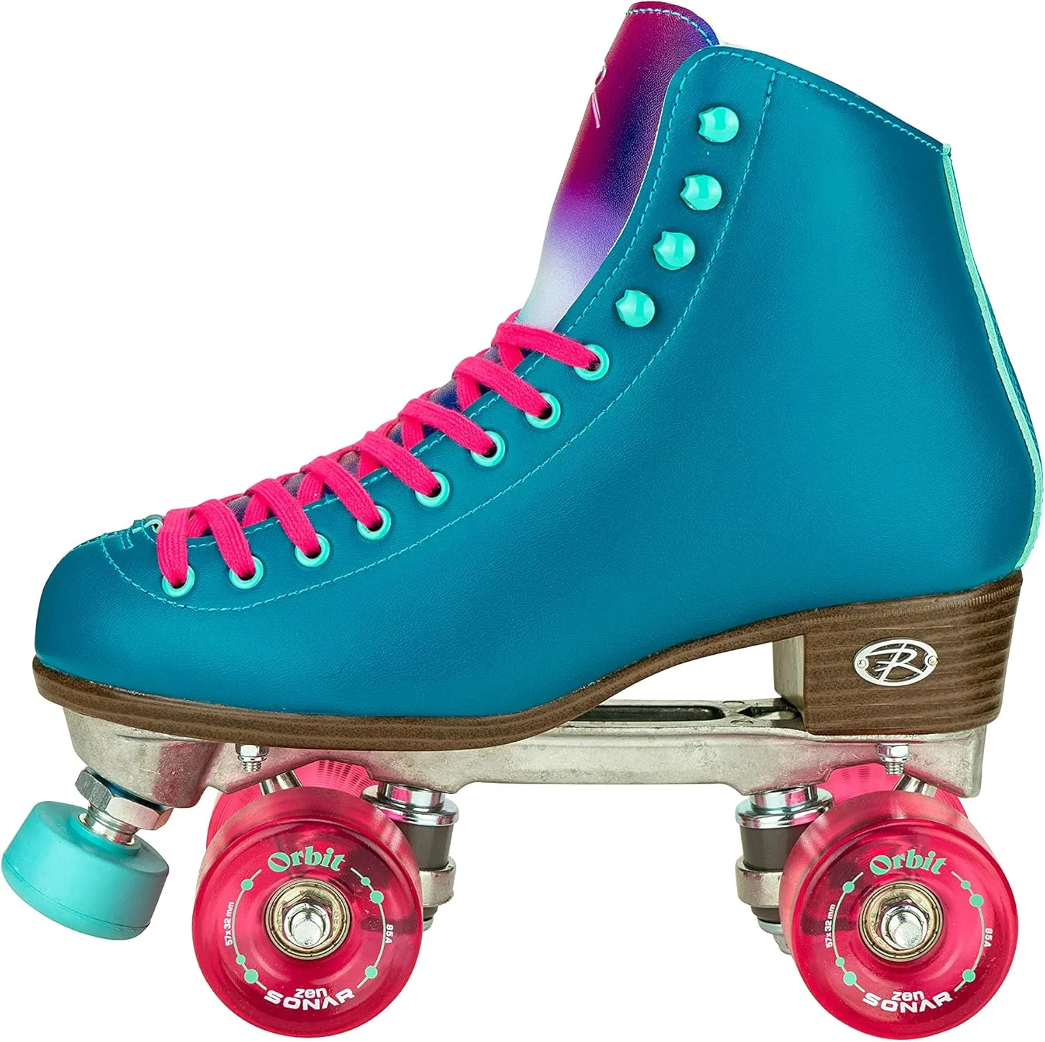 Riedell Orbit Roller Skate - Outdoor Womens Quad Roller Skate
