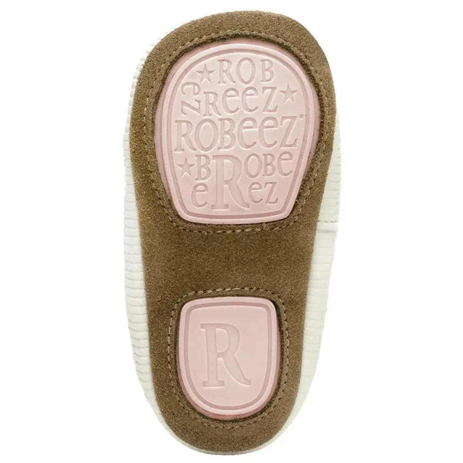 Robeez Girls Joleen - Light Pink Leather First Kicks