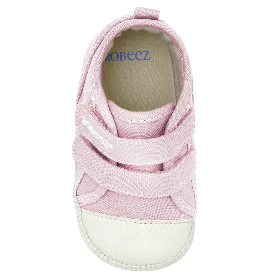Robeez Girls Joleen - Light Pink Leather First Kicks