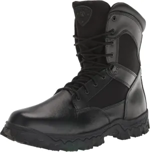 ROCKY Men's Alpha Force Zipper Waterproof Duty Boot