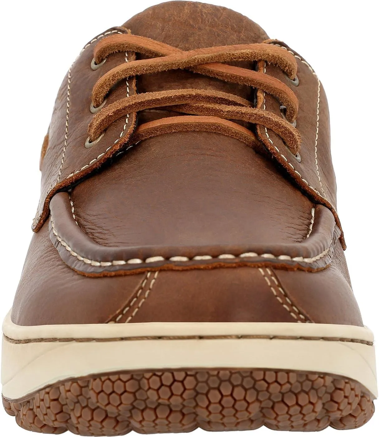 Rocky Mens Dry-Strike SRX Slip Resistant Soft Toe Work/Duty - Brown