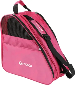 Roller Skate Bag, 3 Layer, Breathable Ice Skate Bag with Adjustable Shoulder Strap, Zipper Pocket