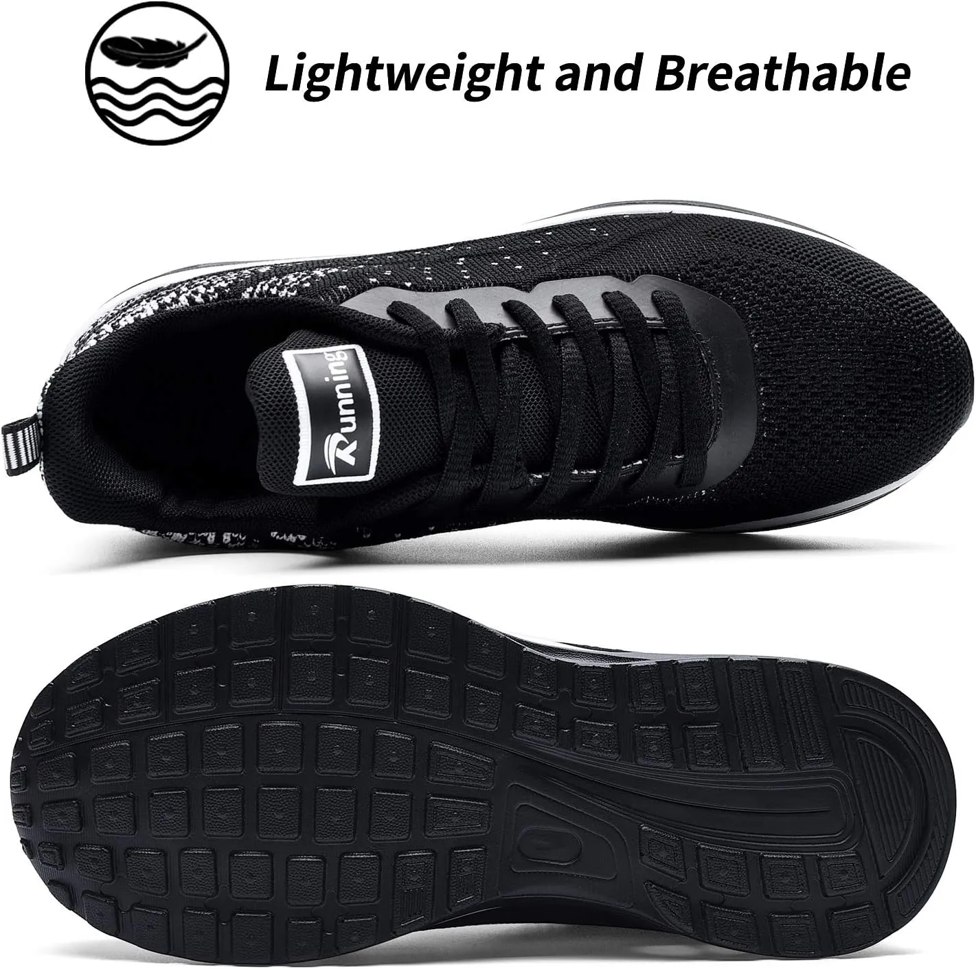 RomenSi Womens Tennis Athletic Running Shoes Fashion Sneakers Breathable Sports Gym Walking Shoes (US5.5-11)