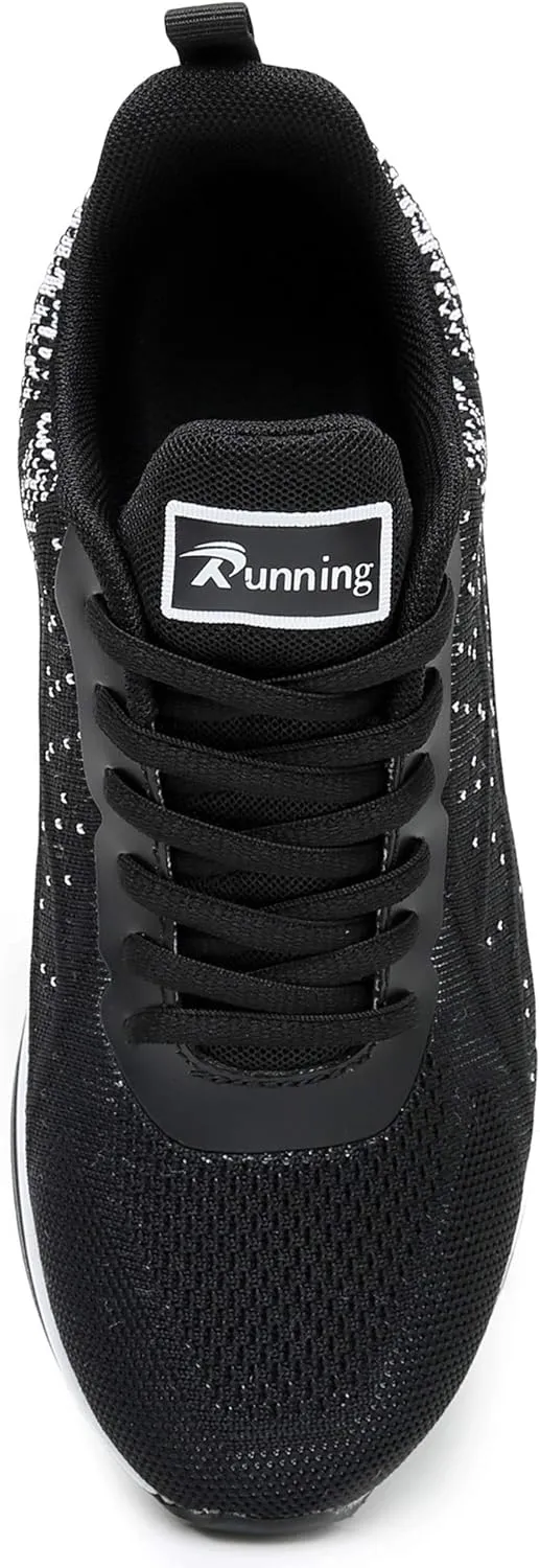 RomenSi Womens Tennis Athletic Running Shoes Fashion Sneakers Breathable Sports Gym Walking Shoes (US5.5-11)
