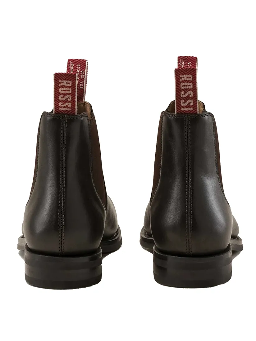 Rossi Boots 503 Kidman Elastic Sided Work Boot - Chestnut