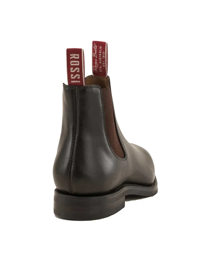 Rossi Boots 503 Kidman Elastic Sided Work Boot - Chestnut