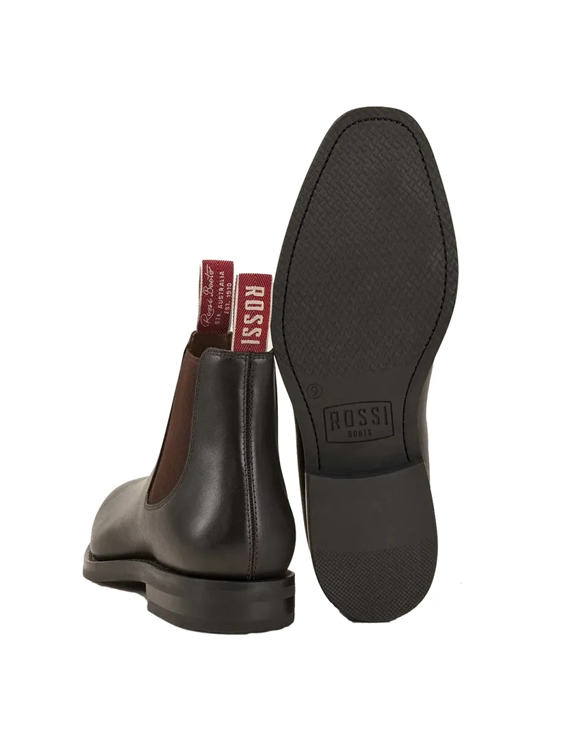 Rossi Boots 503 Kidman Elastic Sided Work Boot - Chestnut