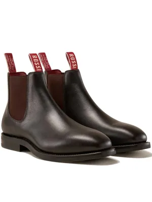 Rossi Boots 503 Kidman Elastic Sided Work Boot - Chestnut
