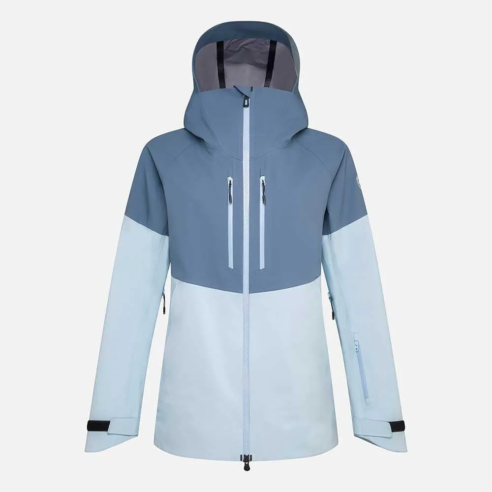 Rossignol Women's Rallybird Lightweight Waterproof Breathable Ventilated Packable Winter Ski Jacket with Multiple Pockets