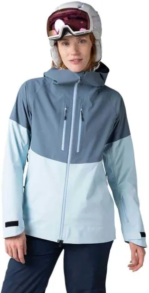 Rossignol Women's Rallybird Lightweight Waterproof Breathable Ventilated Packable Winter Ski Jacket with Multiple Pockets