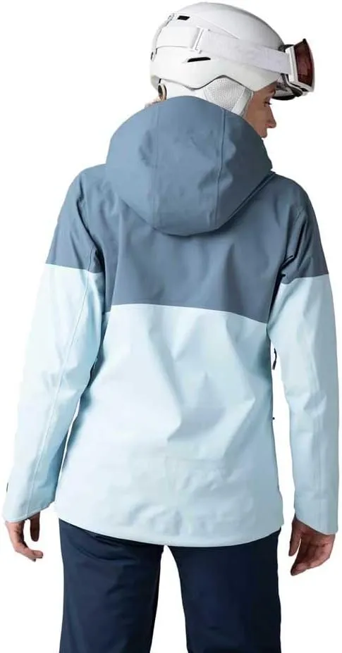 Rossignol Women's Rallybird Lightweight Waterproof Breathable Ventilated Packable Winter Ski Jacket with Multiple Pockets