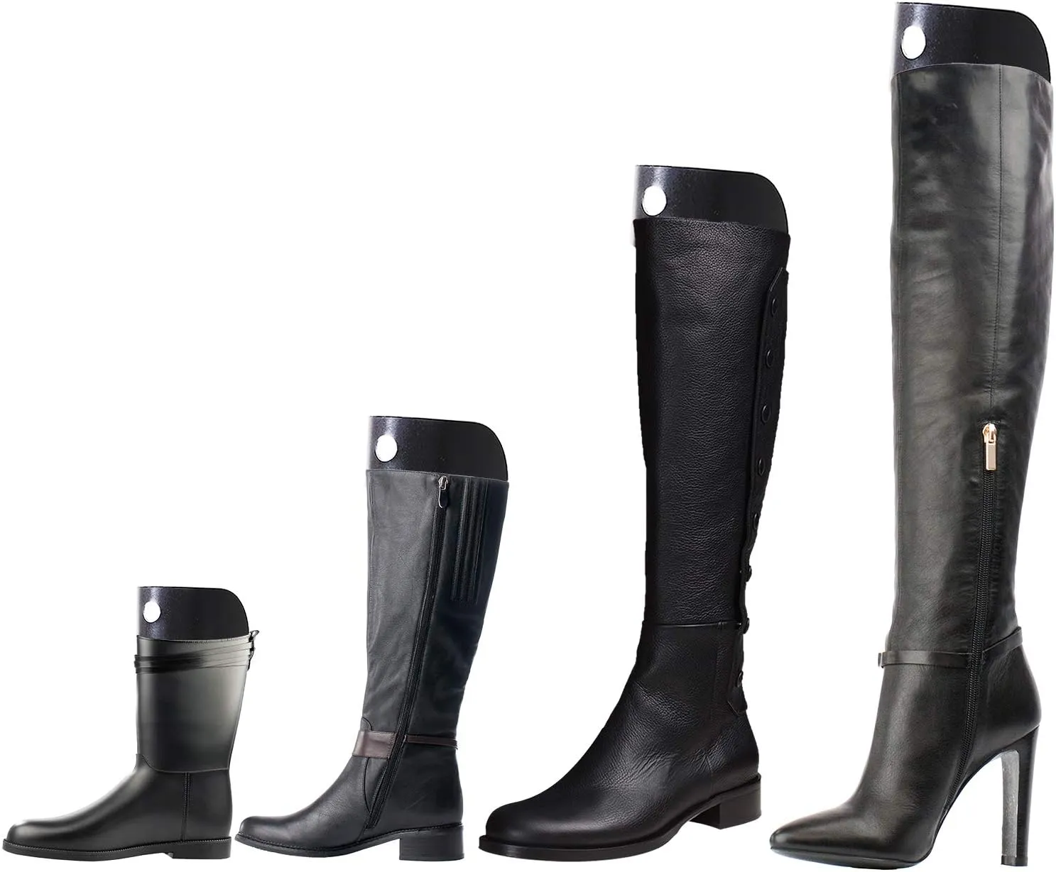 Ruisita 16 Pieces (8 Pairs) Reusable Boot Shaper Form Inserts Boots Tall Support for Women or Men