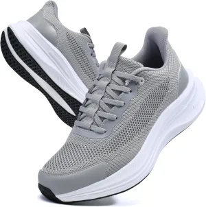 Running Shoes for Men Slip On Sneakers Walking Shoes Tennis Workout Breathable Non Slip Arch Support Sneakers