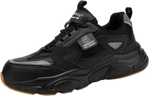 Safety Trainers Women's Steel Toe Cap Work Shoes Lightweight Safety Shoes