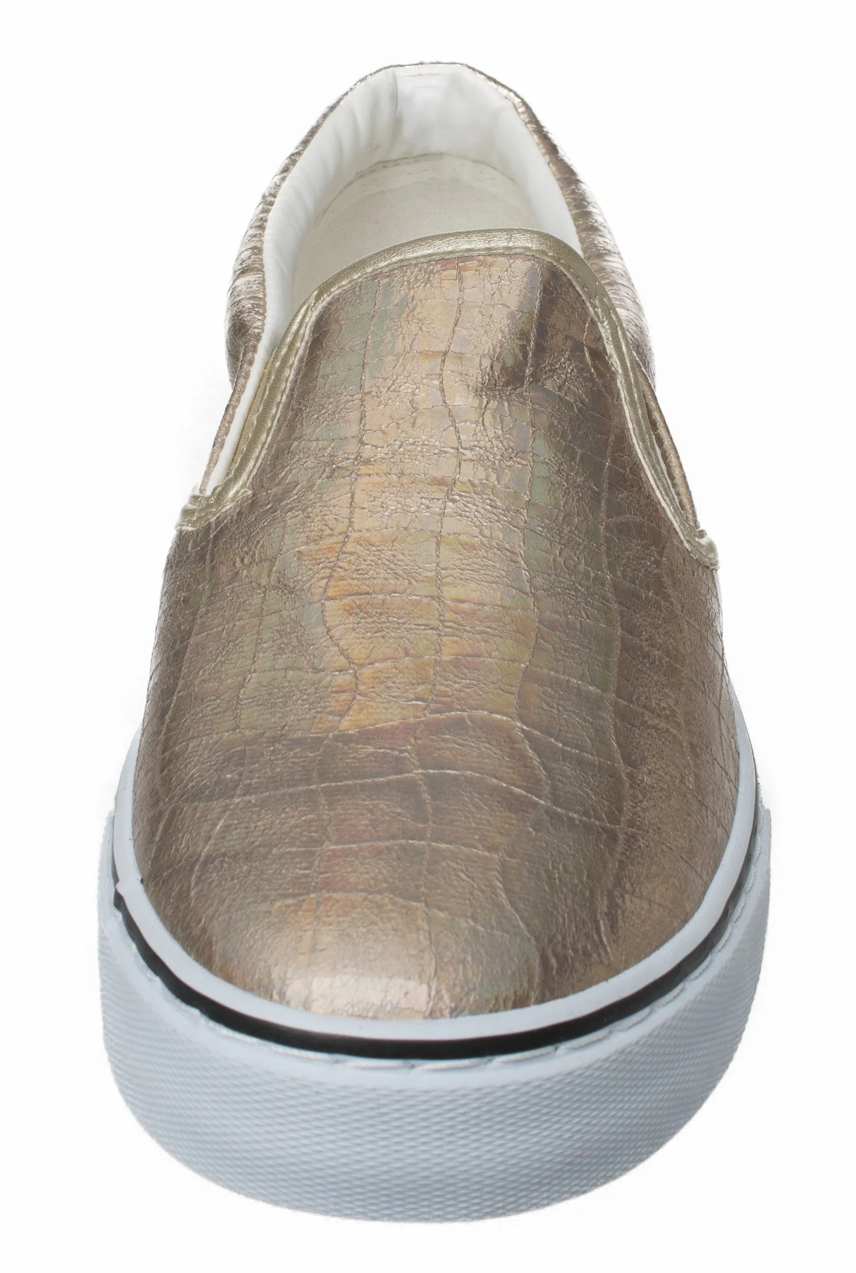 Sally in light bronze metallic - Damen Sneaker