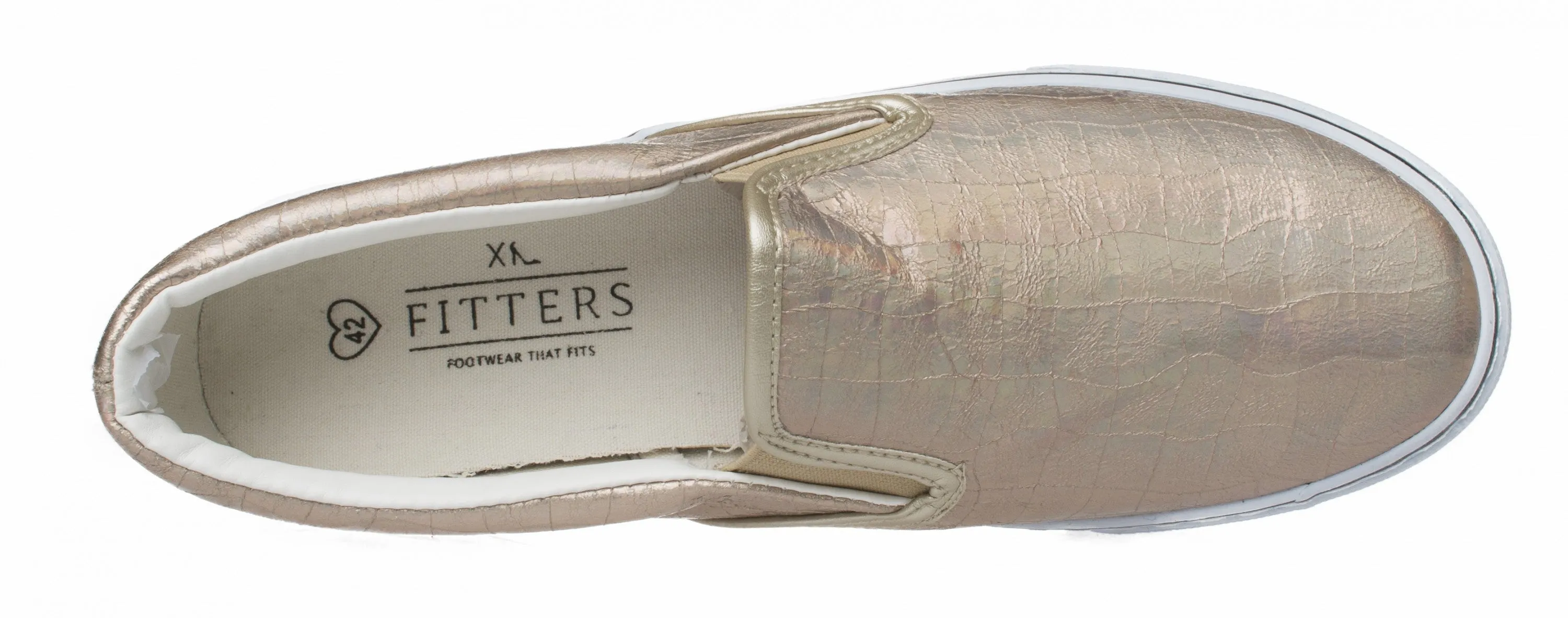 Sally in light bronze metallic - Damen Sneaker