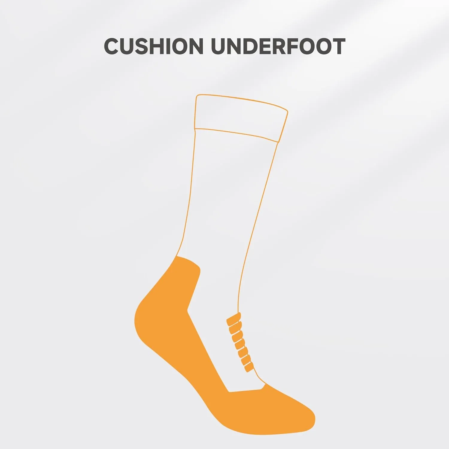 SAMSOX Merino Wool Crew Hiking Socks - Made in USA, Lightweight with Cushion, Boot Socks for Men Women (Sierra)