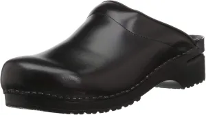 Sanita Sonja Cabrio Leather Professional Women's Clog - APMA-Approved, Open-Back Slip On Shoes