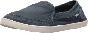 Sanuk Womens Pair O Dice Loafers | Womens Shoes | Slip On Shoes for Women | Women's Slip-on Loafers | Comfort Footbed, Navy, 10