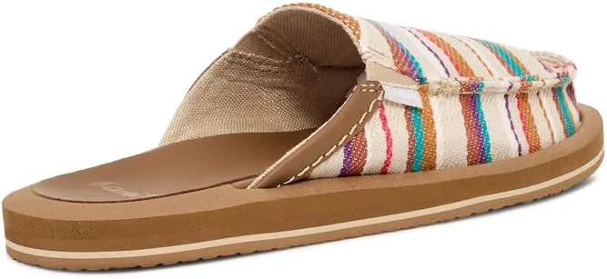 Sanuk Womens You Got My Back ST Blanket | Womens Shoes | Slip On Shoes for Women | Women's Slip-on Loafers | Memory Foam Footbed