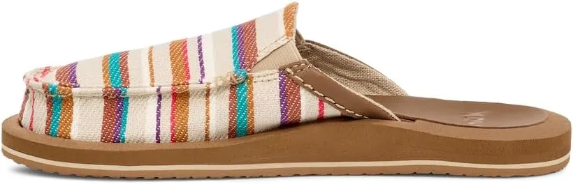 Sanuk Womens You Got My Back ST Blanket | Womens Shoes | Slip On Shoes for Women | Women's Slip-on Loafers | Memory Foam Footbed