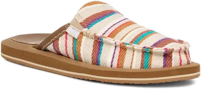 Sanuk Womens You Got My Back ST Blanket | Womens Shoes | Slip On Shoes for Women | Women's Slip-on Loafers | Memory Foam Footbed
