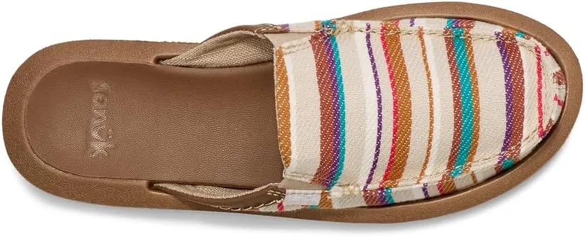 Sanuk Womens You Got My Back ST Blanket | Womens Shoes | Slip On Shoes for Women | Women's Slip-on Loafers | Memory Foam Footbed