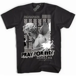 Satin Shadow 1s Sneaker Shirt Pray Enemies Graphic
