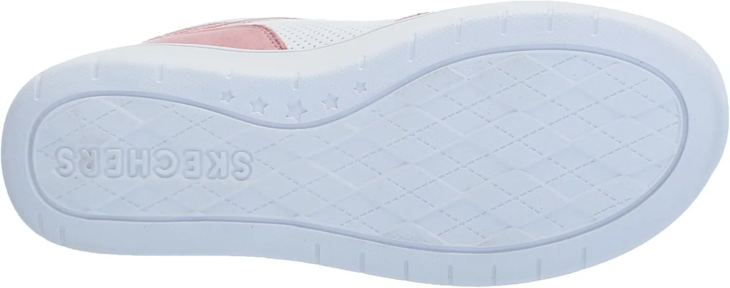 Skechers Girl's Court High-Shine Kicks Sneaker