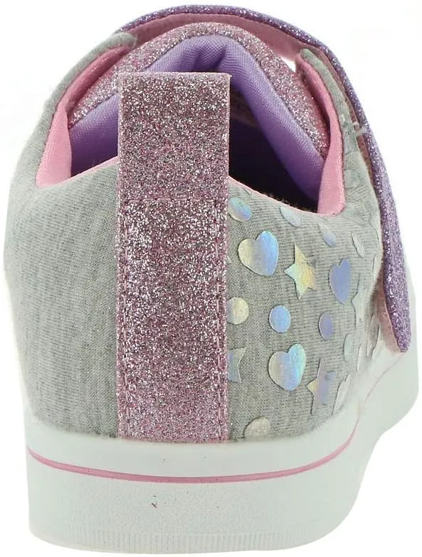 Skechers Girl's Sparkle Rayz-Heather & Shine_314846l Sneaker