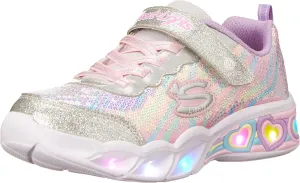 Skechers Girl's Sweetheart Lights-Lets Shine Sneaker